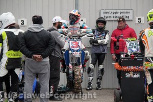 Sport - Motori - Il pilota Max Biaggi a Viterbo