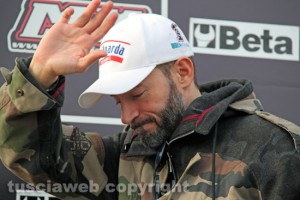 Sport - Motori - Il pilota Max Biaggi a Viterbo