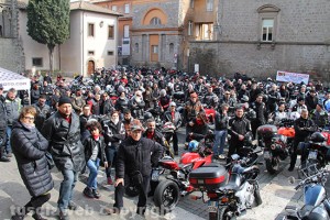 Viterbo - La benedizione delle moto