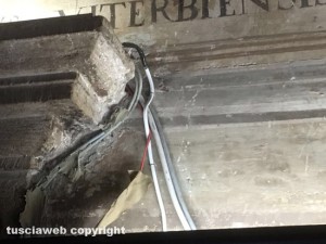Viterbo - I cavi nella sala regia