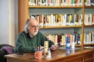 Massimo Fornicoli alla biblioteca di Vallerano