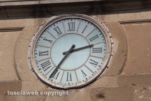 Viterbo - L'orologio di Piazza della Rocca