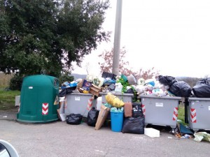 Rifiuti a Roccalvecce
