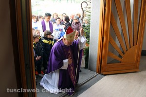 Viterbo - Giubileo degli sportivi - L'apertura simbolica della porta santa