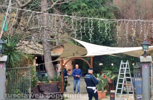 Viterbo - Valle Faul - I controlli al locale