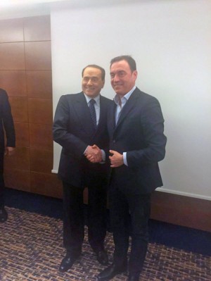 Silvio Berlusconi e Dario Bacocco