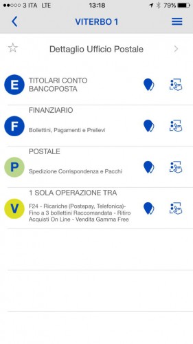 L'app Ufficio postale