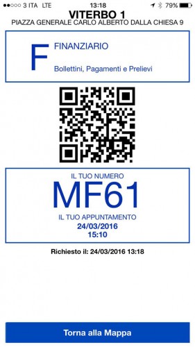 L'app Ufficio postale