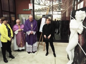 Donata un’opera d’arte all’ospedale Andosilla