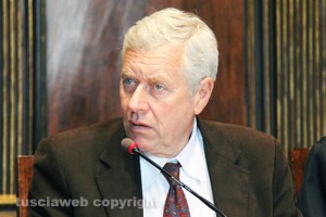 Viterbo - Il sindaco Leonardo Michelini