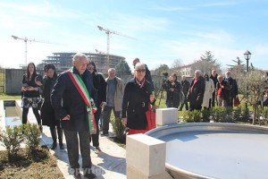 Viterbo - Inaugurazione del Giardino della memoria