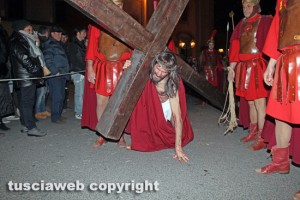 Bagnaia - La processione del Cristo morto