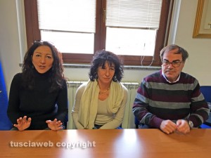 Fatiganti (Uil), Ayala (Cgil) e Mannino (Cisl)