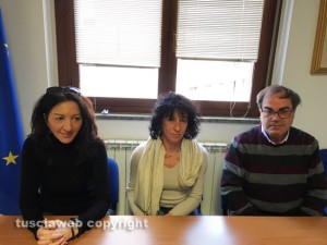 Fatiganti (Uil), Ayala (Cgil) e Mannino (Cisl)