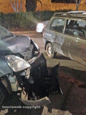 Viterbo - Incidente sulla Tangenziale ovest