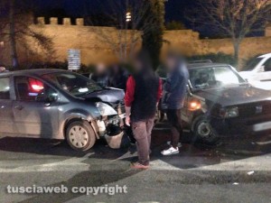 Viterbo - Incidente sulla Tangenziale ovest