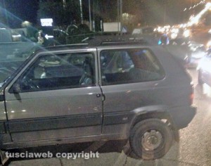 Viterbo - Incidente sulla Tangenziale ovest