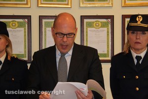 Operazione "Business & Friends" - Il capo della squadra mobile Fabio Zampaglione