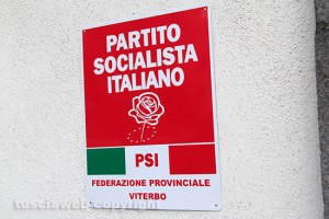 Viterbo - La sede viterbese del Psi