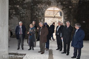 Viterbo - Sopralluogo alle ex scuderie Sallupara