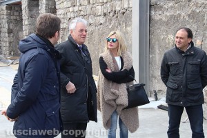 Viterbo - Sopralluogo alle ex scuderie Sallupara