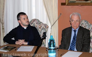 Don Emanuele Germani e Mario Brutti