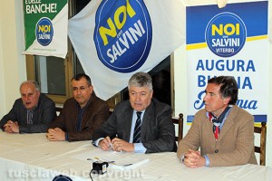 Noi con Salvini - Luigi Tufone, Umberto.Fusco, Enrico Maria Contardo e Maurizio Guerini