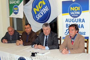 Noi con Salvini - Luigi Tufone, Umberto.Fusco, Enrico Maria Contardo e Maurizio Guerini