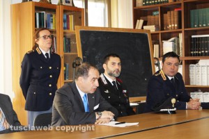 Conferenza in Questura per l'ordine e la sicurezza pubblica