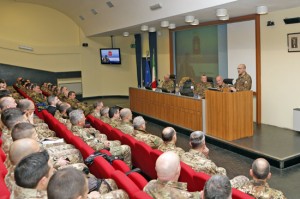 Viterbo - Danilo Errico alla scuola Sottufficiali dell'Esercito