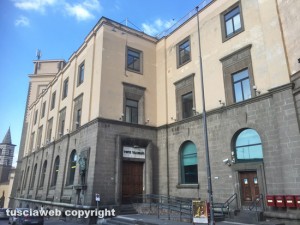 Viterbo - Via Ascenzi - Il palazzo delle poste