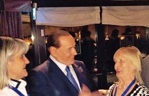 Maria Dolores Rappoli, Berlusconi e Maria Margherita Bucci Cerrini 