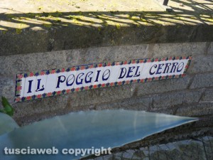 Graffignano - L'area vicino alla  villa della rapina