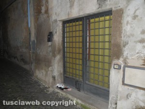 Viterbo - Via del Ponticello - L'abitazione di Ottavio Centofanti