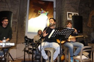 Romeo Lippi con la sua band