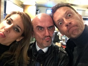 Rocco Siffredi con Carlo Cozzi