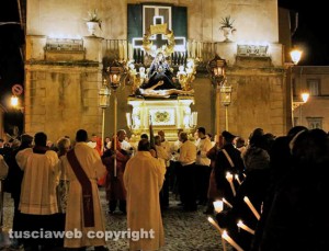 Tuscania - La processione del venerdì santo - Foto Sabino Buzzi