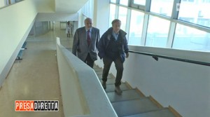 Riccardo Iacona di Presa diretta con il prof Eddo Rugini