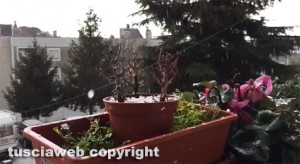 Maltempo - Grandinata a Bagnaia