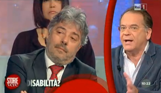 L'avvocato Enrico Valentini ospite al programma di Rai 1 "Storie vere"