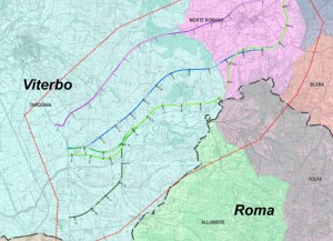 Corografia della Orte-Civitavecchia
