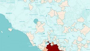 Mafia - La mappa dei beni confiscati nella Tuscia