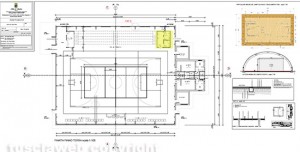 Palestra Santa Barbara - Progetto esecutivo - La parte dei bagni