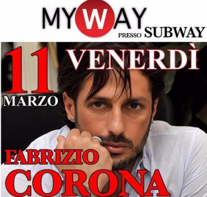 Fabrizio Corona alla discoteca Subway