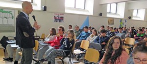 Viterbo - La lezione di economia del rettore Ruggieri al Paolo Savi