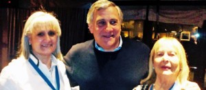 Maria Dolores Rappoli, Tajani e Maria Margherita Bucci Cerrini
