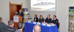Un'immagine del seminario di Confartigianato sull'autotrasporto