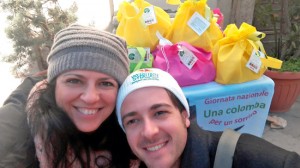 Iniziativa "Una colomba per un sorriso" - Volontari di Semi di pace