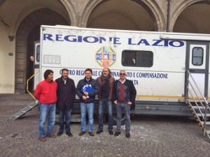 Viterbo - Autoemoteca Avis a piazza del Plebiscito