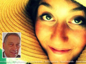 Elisa Scarascia Mugnozza - Nel riquadro: il padre Giuseppe